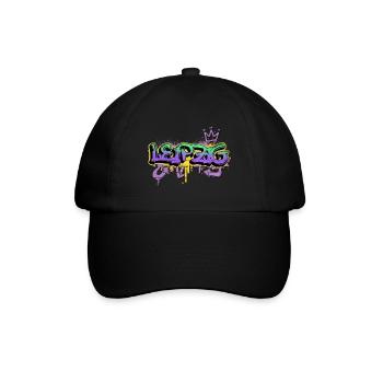 Leipzig Germany City Graffiti Sprayer Skater - Baseball Cap - black/black - Front