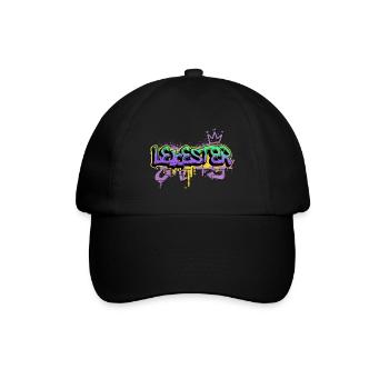 Leicester England UK City Graffiti Spray Sprayer - Baseball Cap - black/black - Front