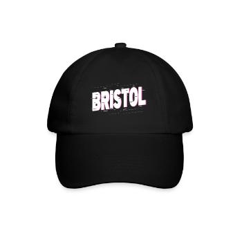 Bristol Angleterre UK City Writing Home Amour - Casquette classique - noir/noir - Devant