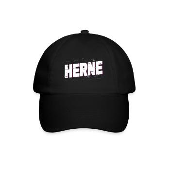Herne Germany City Writing Home Love - Baseball Cap - black/black - Front