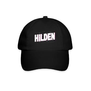 Hilden Germany City Font Home Love - Baseball Cap - black/black - Front
