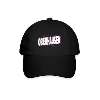 Oberhausen Germany City Font Home Love - Baseball Cap - black/black - Front