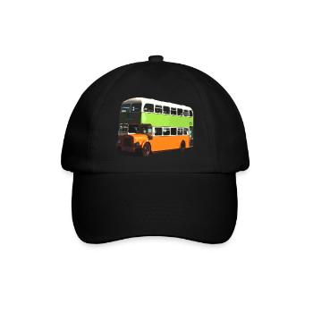 Glasgow Corporation Bus - Baseball Cap - black/black - Front