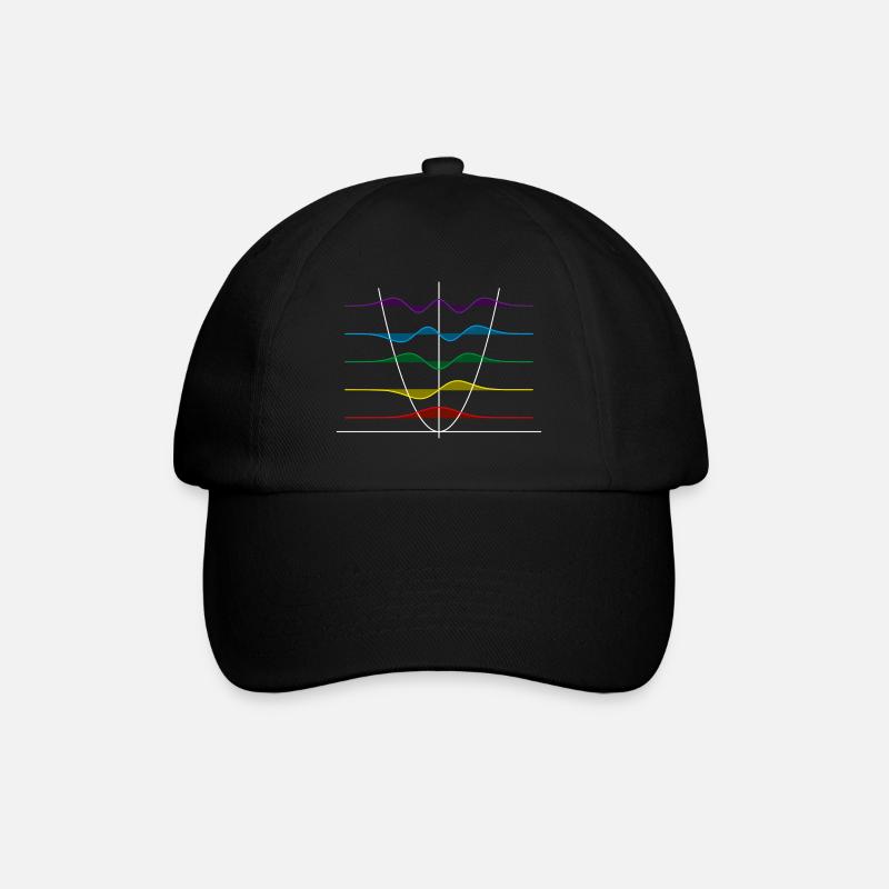 Oscillateur harmonique - Casquette classique - noir/noir