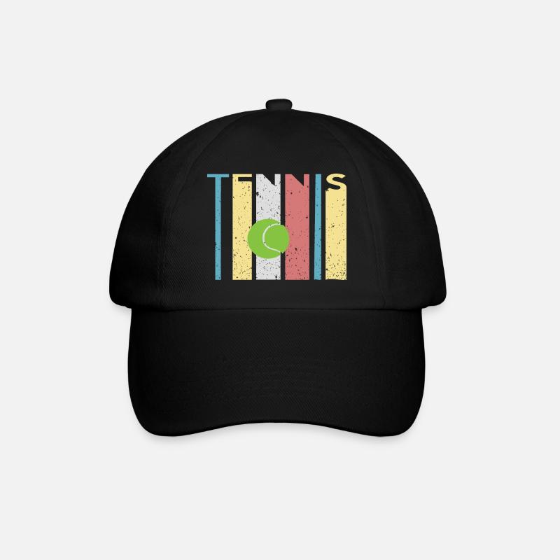tennis - Baseball Cap - black/black