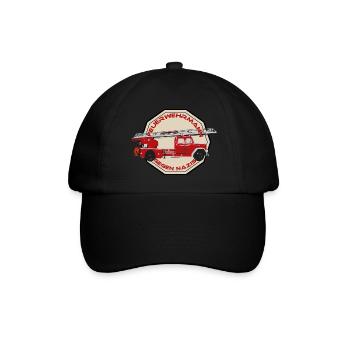 pompiers contre les nazis - ANTIFA EFFACE TOUJOURS - Casquette classique - noir/noir - Devant