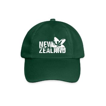 New Zealand - Baseball Cap - bottle green - Front