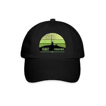 Harz Mountains - Brocken - We love the Harz Mountains - Baseball Cap - black/black - Front