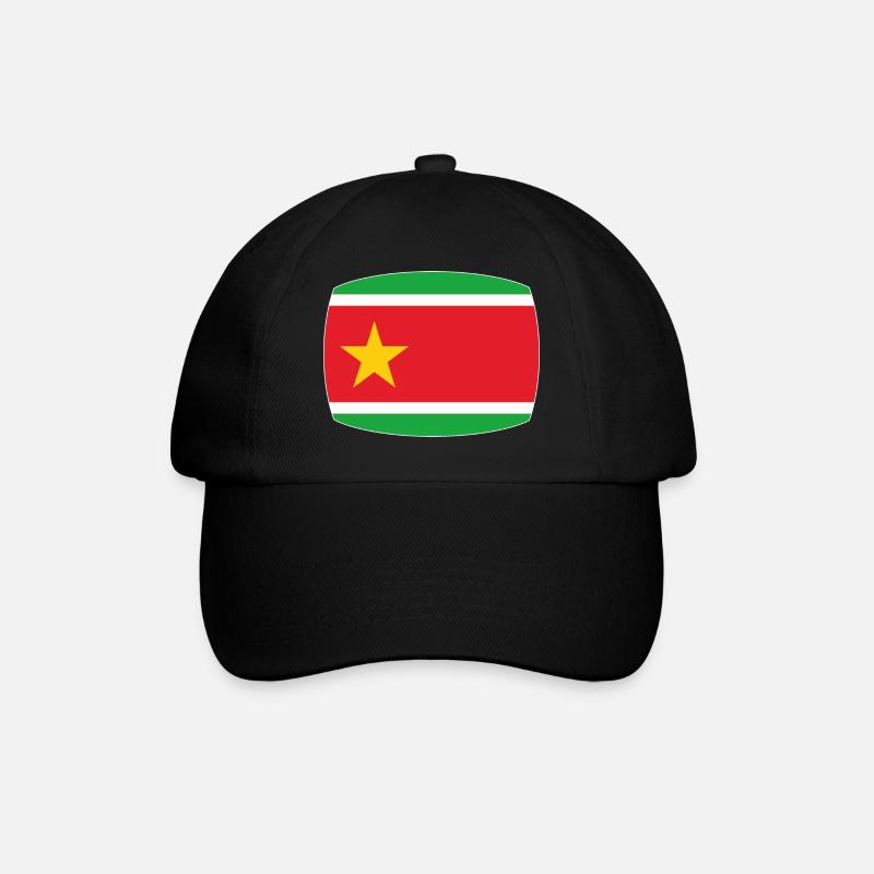 Drapeau de la Guadeloupe - Casquette classique - noir/noir