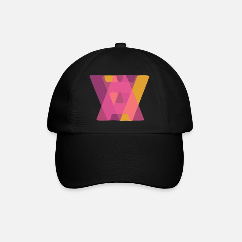 A - Casquette classique - noir/noir