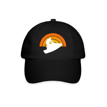 Jet skiing - Baseball Cap - black/black - Front