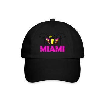 miami - Casquette classique - noir/noir - Devant
