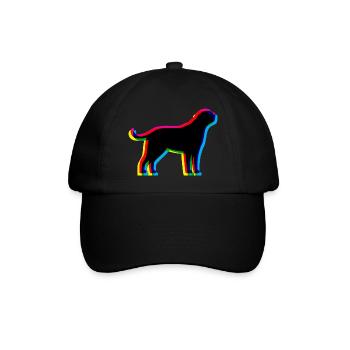 CMYK St. Bernard - Baseball Cap - black/black - Front