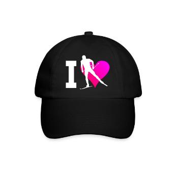 Men's Cross Country Skating Women Cross-Country Classic - Baseball Cap - black/black - Front