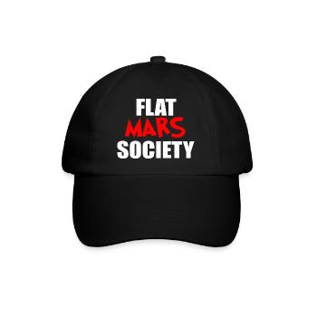 flat mars citation drôle - Casquette classique - noir/noir - Devant