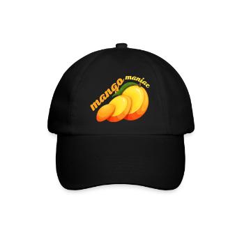 mangomaniac mangeur de mangue fruit été soleil - Casquette classique - noir/noir - Devant