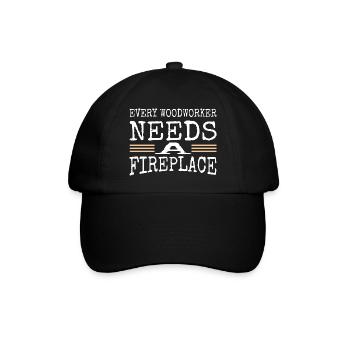 blagues charpentier blague amateurs anniversaire outils cool - Casquette classique - noir/noir - Devant