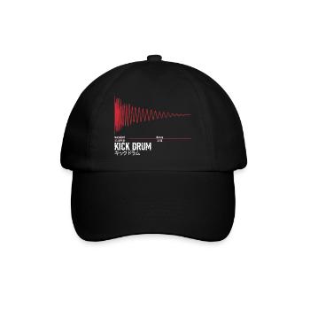 Kick Drum - キックドラム - Baseball Cap - black/black - Front