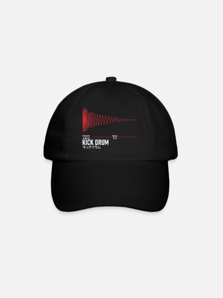 Kick Drum - キックドラム - Casquette classique - noir/noir