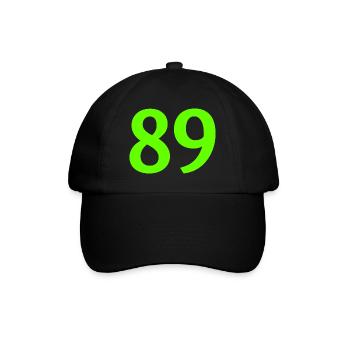 issue 89 - Baseball Cap - black/black - Front