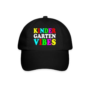 kindergarten vibes - Casquette classique - noir/noir - Devant