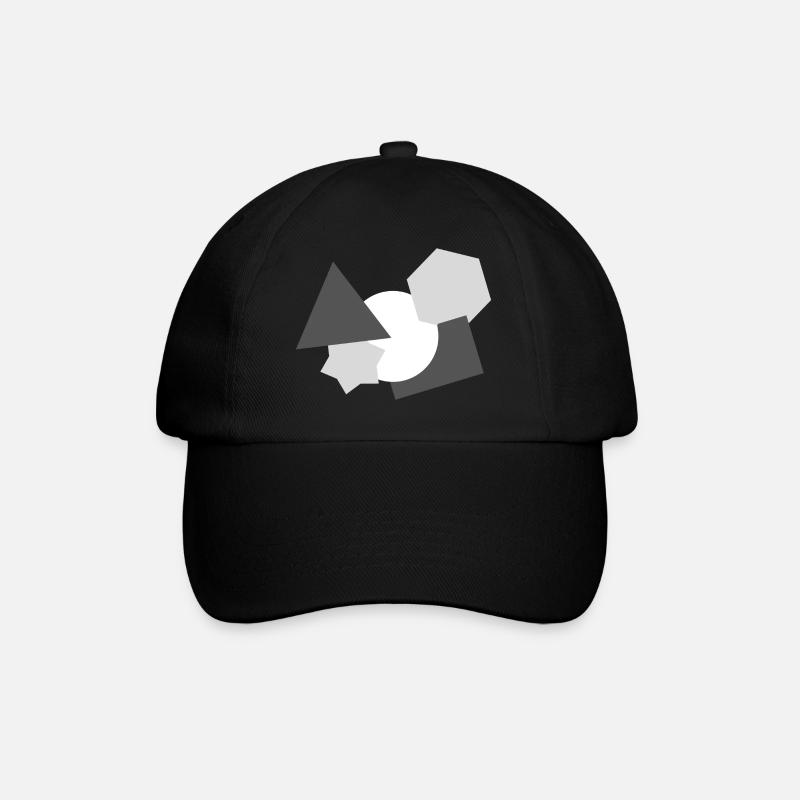 Formen - Baseballkappe - Schwarz/Schwarz