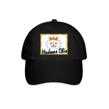 Madame Chic, T-Shirt, Pullover, Accessoires - Baseballkappe - Schwarz/Schwarz - Vorne