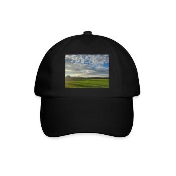 Zauberhafter Horizont - Baseballkappe - Schwarz/Schwarz - Vorne