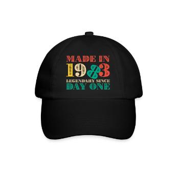 Made in 1993: Legendary Since Day One - Baseball Cap - black/black - Front