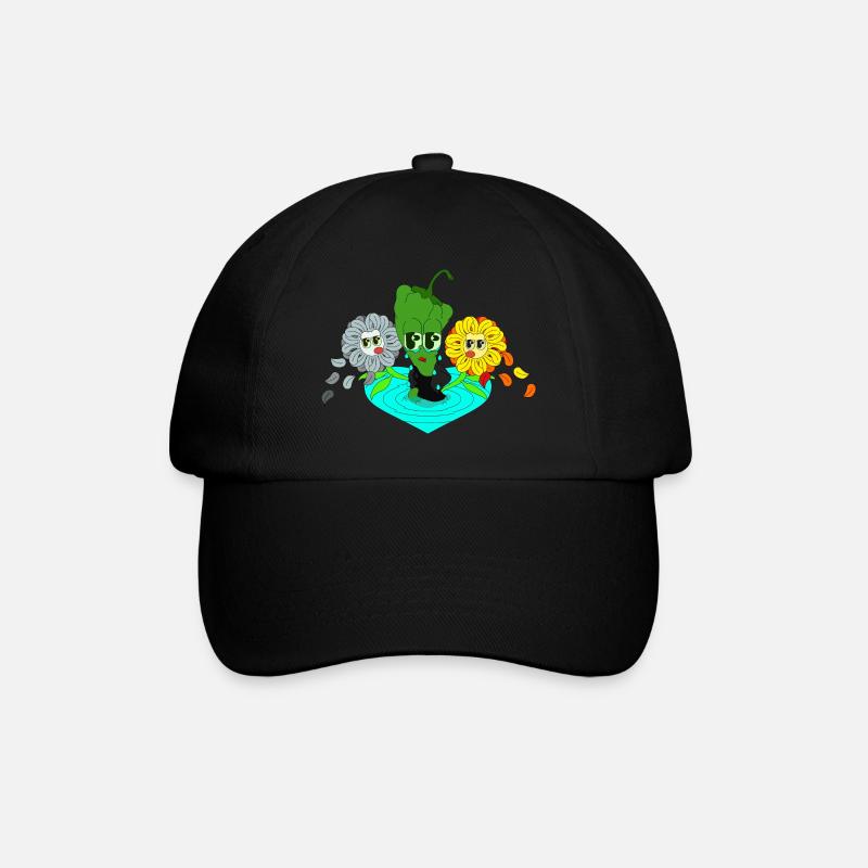 LARME - Casquette classique - noir/noir