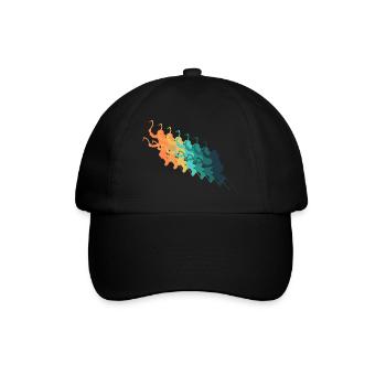 Vintage climbing - Baseball Cap - black/black - Front