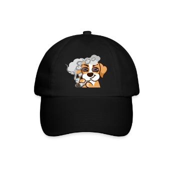 Sneaky Dutchmann Beagle - Baseballkappe - Schwarz/Schwarz - Vorne