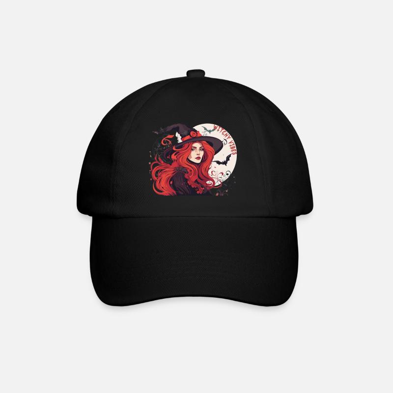 Vibrations sorcières - Casquette classique - noir/noir