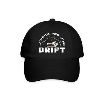 J'Peux Pas J'ai Drift - Casquette classique - noir/noir - Devant