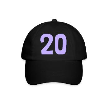 20. 20 YEARS. 20th ANNIVERSARY. 20TH ANNIVERSARY. - Baseball Cap - black/black - Front