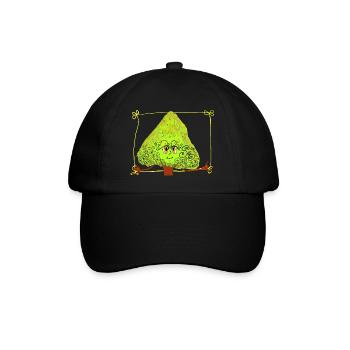 Fantastic Tree with Sprinkles - Baseball Cap - black/black - Front
