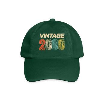 Vintage 2000 Retro - Best Seller - Baseball Cap - bottle green - Front