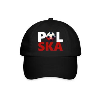 Football polonais - Casquette classique - noir/noir - Devant