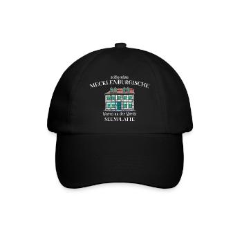 Région des lacs de Mecklembourg, Waren an der Müritz - Casquette classique - noir/noir - Devant