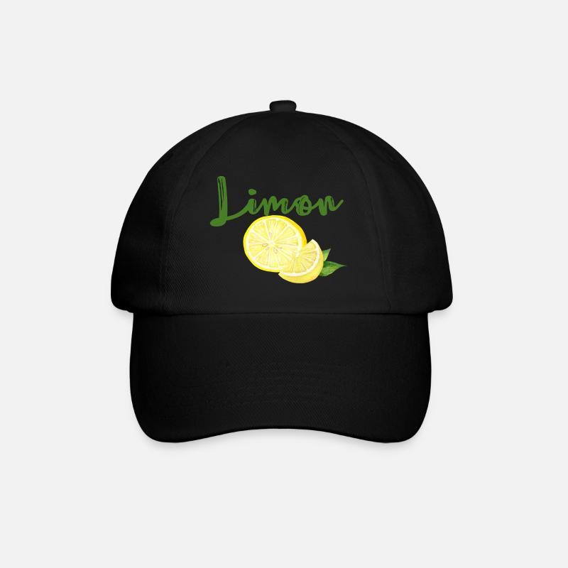 Limon - Baseballkappe - Schwarz/Schwarz