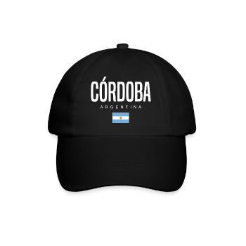 Córdoba Argentina Argentinian - Baseball Cap - black/black - Front