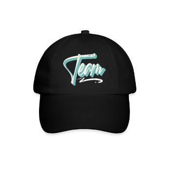 Team - Baseballkappe - Schwarz/Schwarz - Vorne