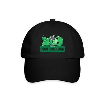 Défilement de Doom - Casquette classique - noir/noir - Devant