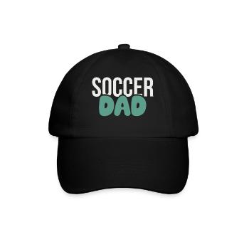 Football Style Papa Audacieux - Casquette classique - noir/noir - Devant