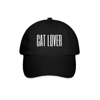 AMOUREUX DU CHAT - Casquette classique - noir/noir - Devant