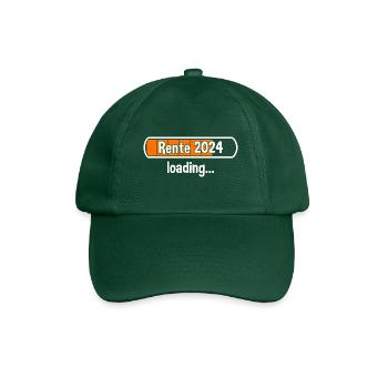 Rente 2024 Loading... Rente 2024 - Baseballkappe - Flaschengrün - Vorne
