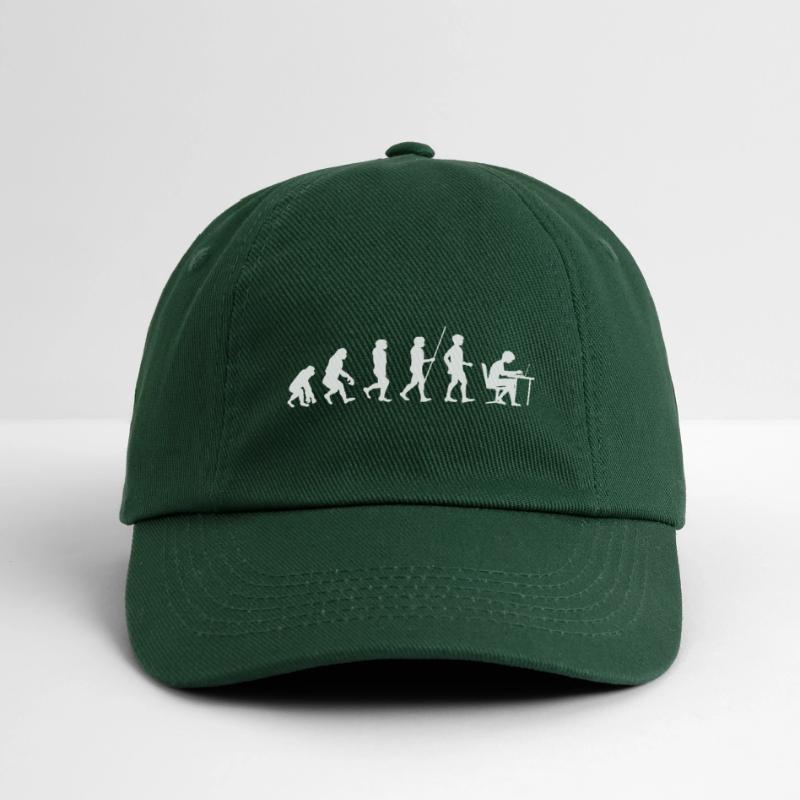 Programmer evolution computer science student code Baseball Cap