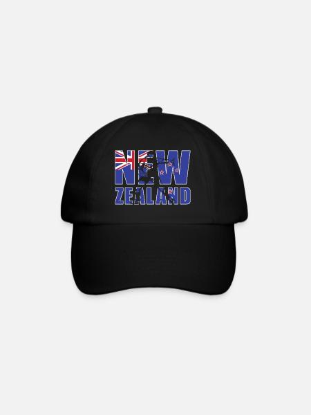 Nouvelle-Zélande de rugby - Casquette classique - noir/noir