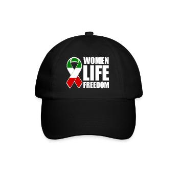 Women life freedom - Baseball Cap - black/black - Front