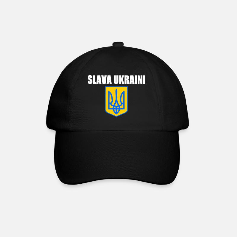Ukraine - Casquette classique - noir/noir